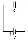 simbol baterai rangkaian listrik