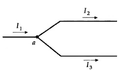 hukum kirchhoff 1 tentang titik percabangan