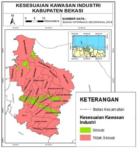contoh pemanfaatan peta kesesuaian wilayah